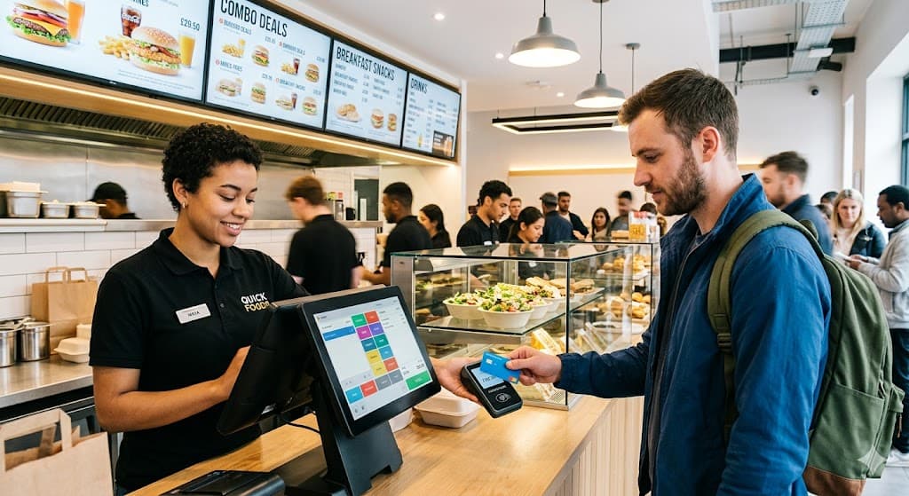 Fast food counter