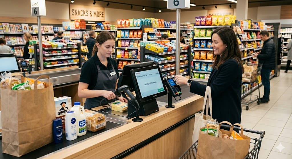 Supermarket checkout
